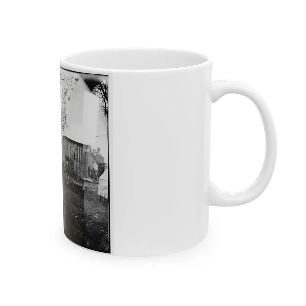 Fredericksburg, Va. Nurses And Officers Of The U.S. Sanitary Commission (U.S. Civil War) White Coffee Mug-Go Mug Yourself