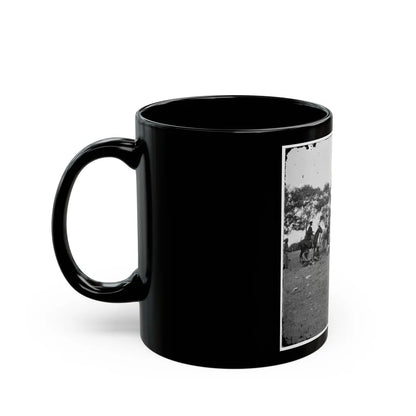 Fredericksburg, Va. Soldiers Filling Canteens (U.S. Civil War) Black Coffee Mug-Go Mug Yourself