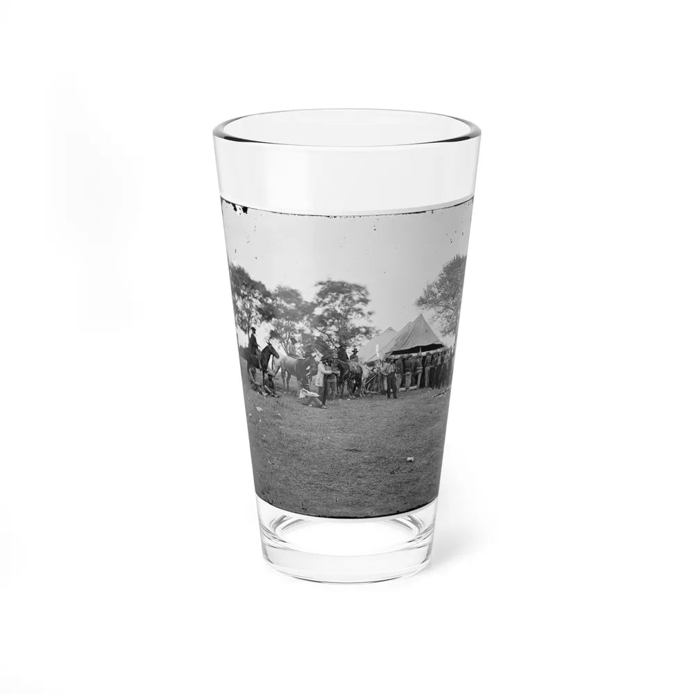 Fredericksburg, Va. Soldiers Filling Canteens (U.S. Civil War) Pint Glass 16oz-16oz-Go Mug Yourself