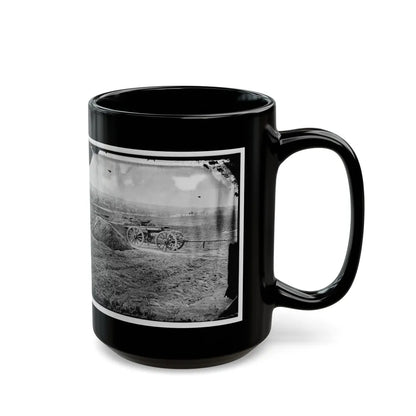 Fredericksburg, Va. View Of Town From Tyler's Battery (U.S. Civil War) Black Coffee Mug-Go Mug Yourself