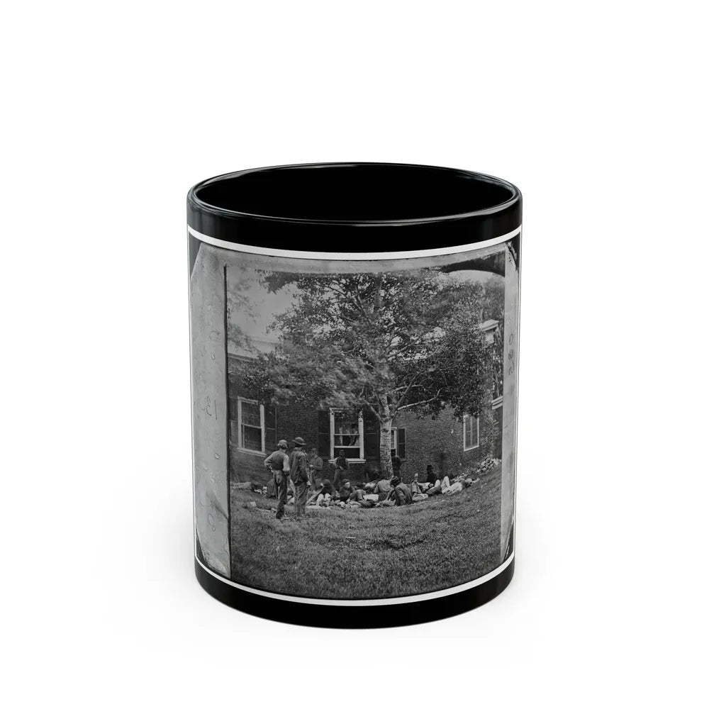 Fredericksburg, Va. Wounded From The Battle Of The Wilderness (U.S. Civil War) Black Coffee Mug-11oz-Go Mug Yourself