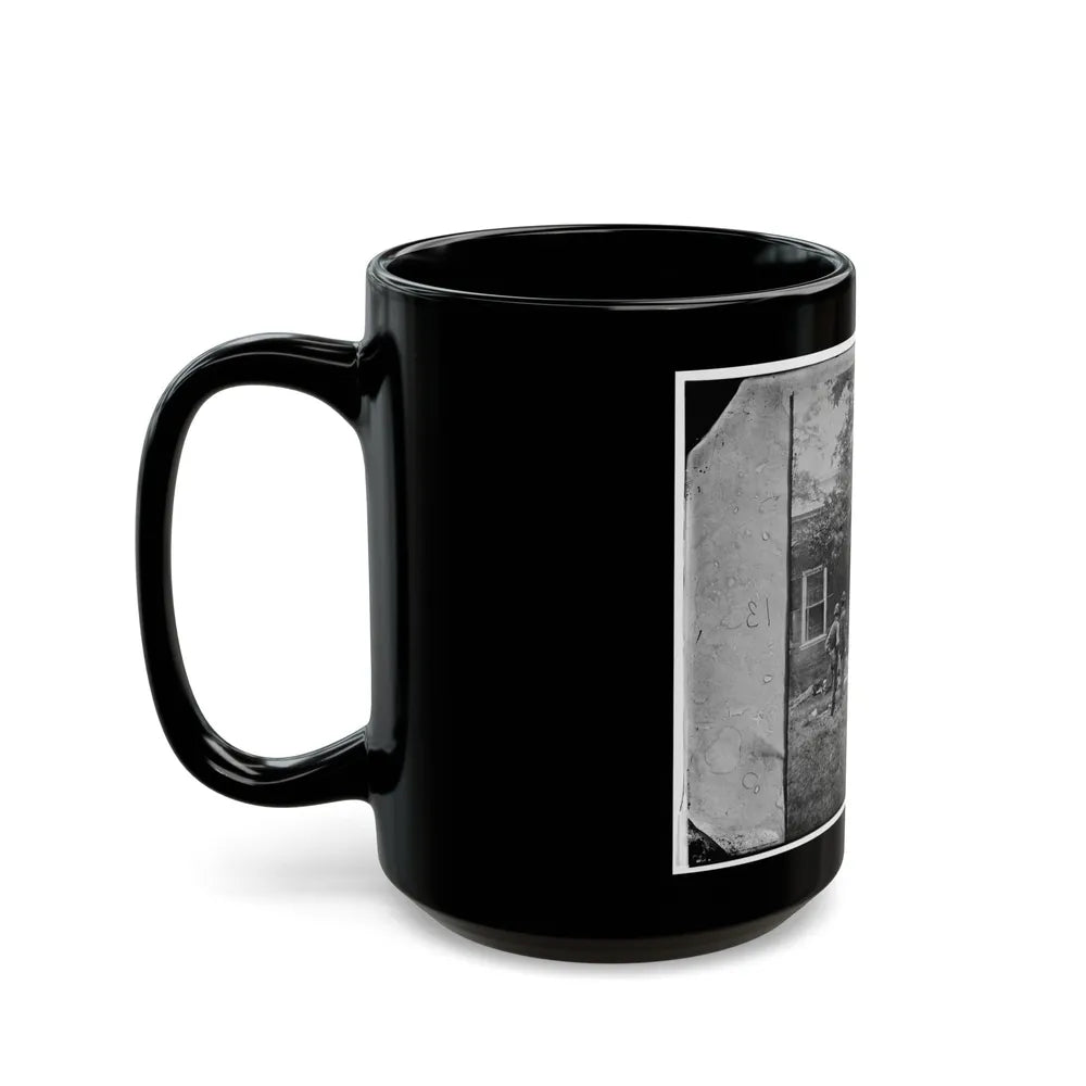 Fredericksburg, Va. Wounded From The Battle Of The Wilderness (U.S. Civil War) Black Coffee Mug-Go Mug Yourself