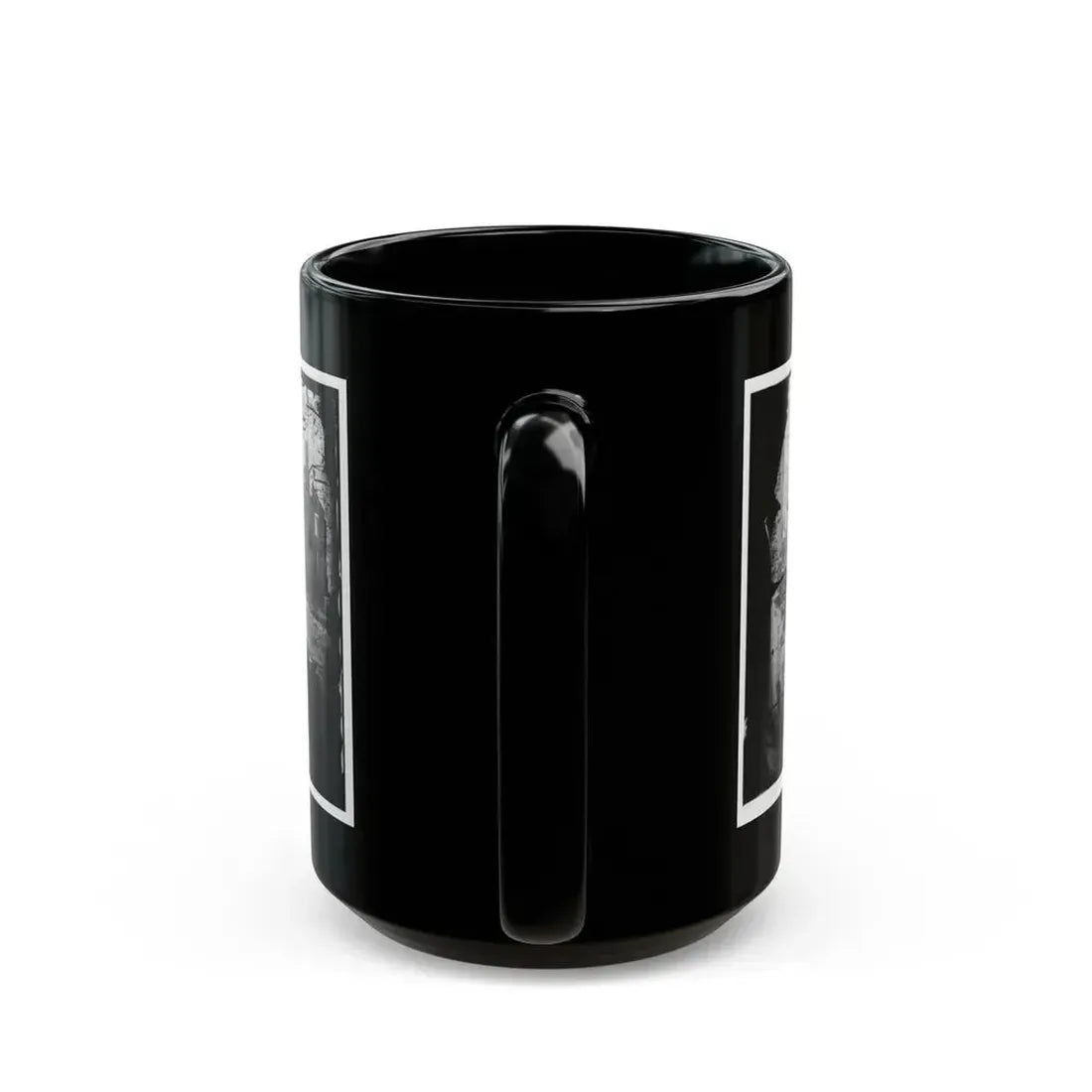 Fredericksburg, Virginia . Ruins Of Houses (U.S. Civil War) Black Coffee Mug - Go Mug Yourself