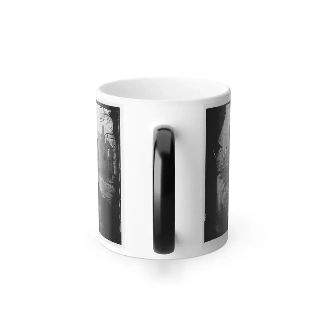 Fredericksburg, Virginia . Ruins of Houses (U.S. Civil War) Color Changing Coffee Mug 11oz - Go Mug Yourself