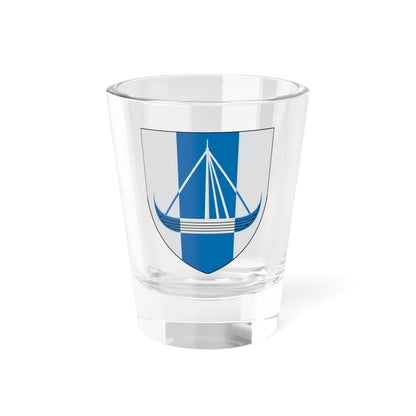 Frederikssund Kommune coa (Denmark) (Coat of Arms) Shot Glass 1.5oz 1.5oz - Go Mug Yourself