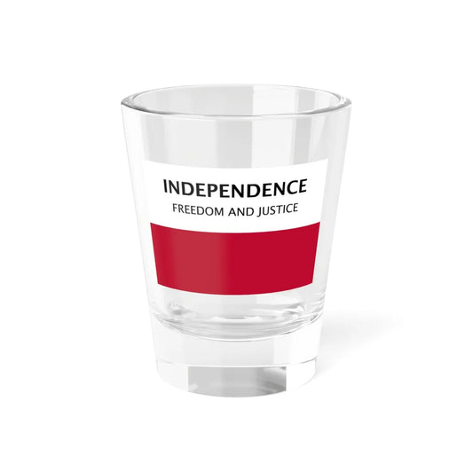 Fredonian Rebellion Flag of 1826 (United States) Shot Glass 1.5oz 1.5oz - Go Mug Yourself
