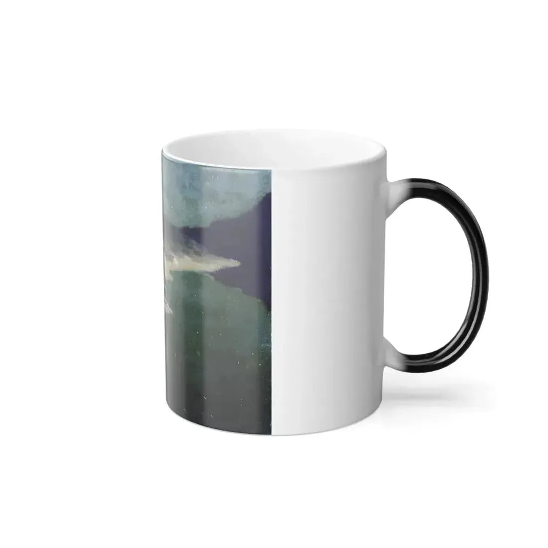 Fredric Remington (1861-1909) Moonlight Wolf c1909 - Color Changing Mug 11oz - Go Mug Yourself