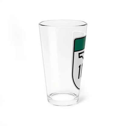 Free Florida 112 (Florida) (Road Sign) Pint Glass 16oz - Go Mug Yourself