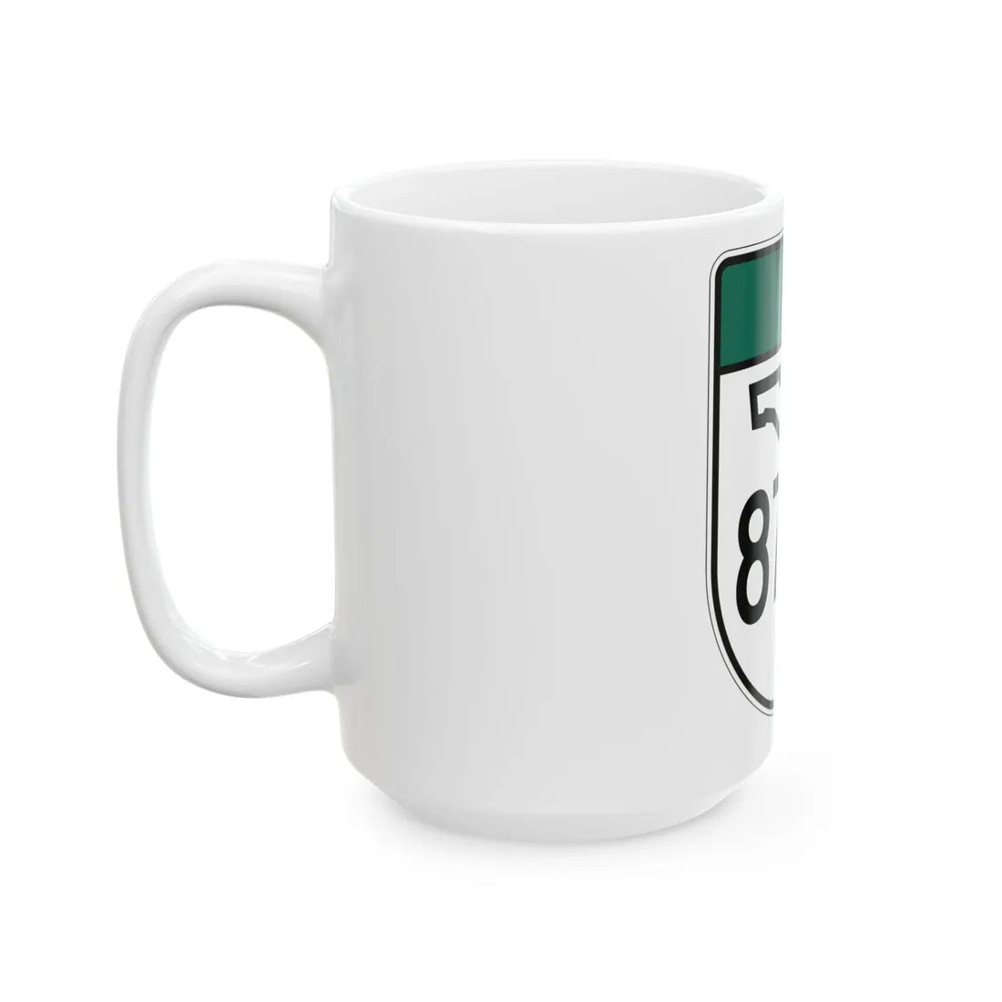 Free Florida 878 (Florida) (Road Sign) White Coffee Mug - Go Mug Yourself