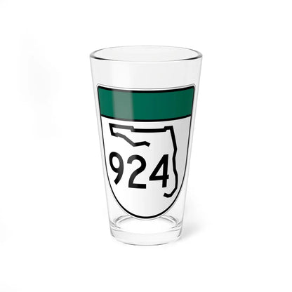 Free Florida 924 (Florida) (Road Sign) Pint Glass 16oz 16oz - Go Mug Yourself
