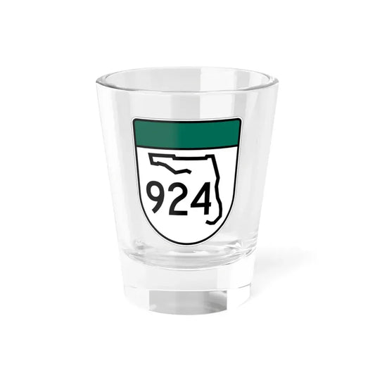 Free Florida 924 (Florida) (Road Sign) Shot Glass 1.5oz 1.5oz - Go Mug Yourself