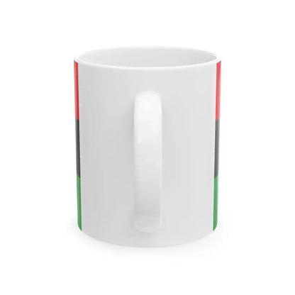 Free Libyan Airforce Fin Flash (Libya) White Coffee Mug - Go Mug Yourself