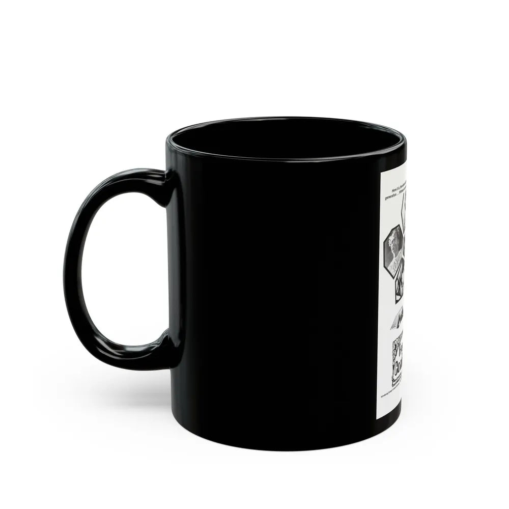 FREE LOVE CONFIDENTIAL 1967 Movie Poster - Black Coffee Mug-Go Mug Yourself