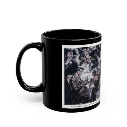 Free Night (2), Redbook, December 1934 - Black Coffee Mug - Go Mug Yourself