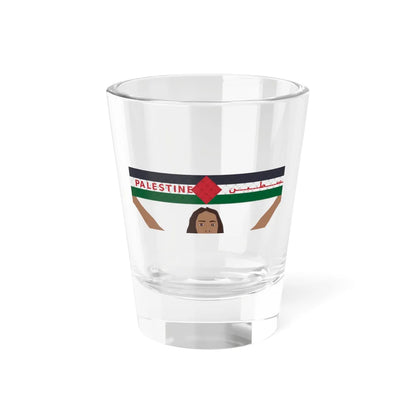 Free Palestine (Palestine) Shot Glass 1.5oz 1.5oz - Go Mug Yourself