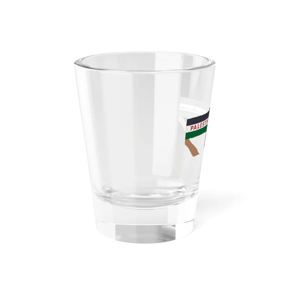 Free Palestine (Palestine) Shot Glass 1.5oz - Go Mug Yourself