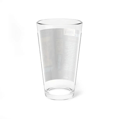 FREE RIDE (VHS COVER) Pint Glass 16oz - Go Mug Yourself