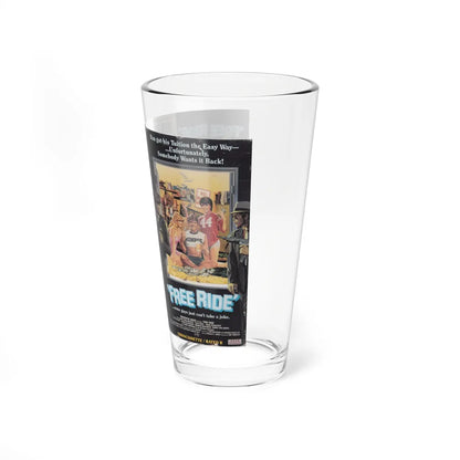 FREE RIDE (VHS COVER) Pint Glass 16oz - Go Mug Yourself