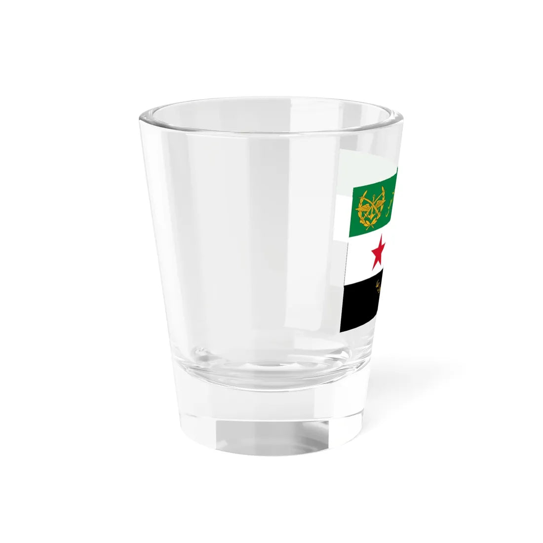 Free Syrian Army varian flag (Syria) Shot Glass 1.5oz - Go Mug Yourself