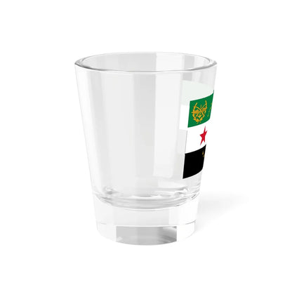 Free Syrian Army varian flag (Syria) Shot Glass 1.5oz - Go Mug Yourself