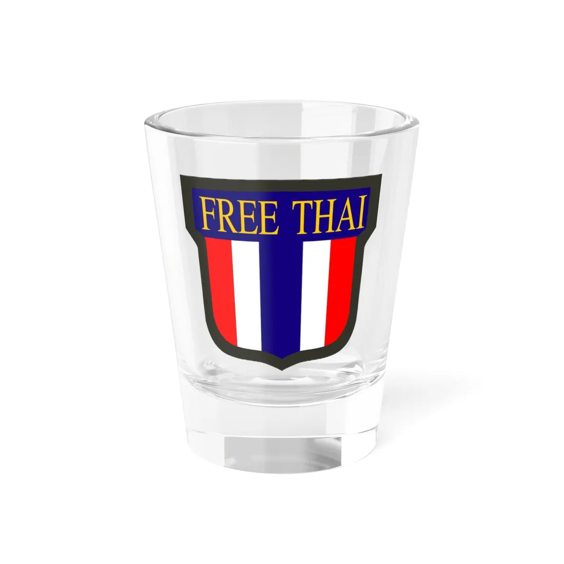 Free Thai insignia (Thailand) (Coat of Arms) Shot Glass 1.5oz 1.5oz - Go Mug Yourself