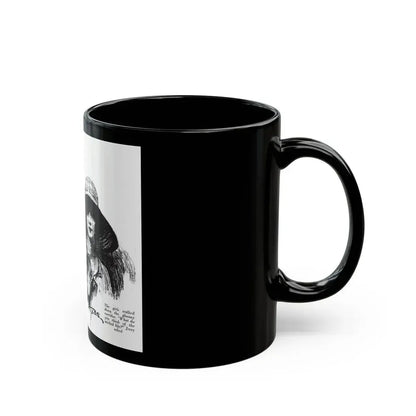 Free, White and Female (2), Collier's, February 25, 1928 - Black Coffee Mug - Go Mug Yourself