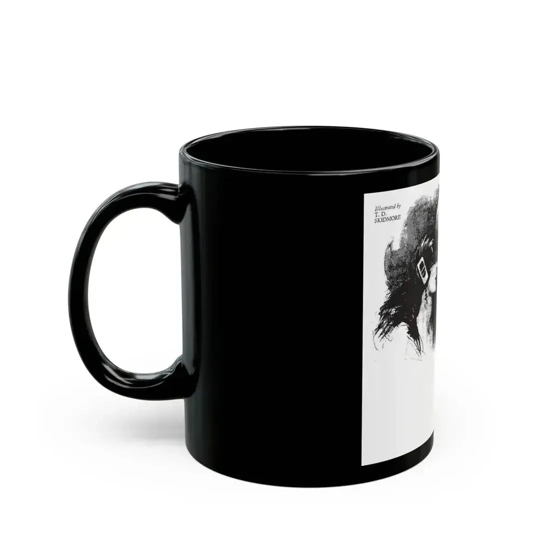 Free, White and Female (2), Collier's, February 25, 1928 - Black Coffee Mug - Go Mug Yourself