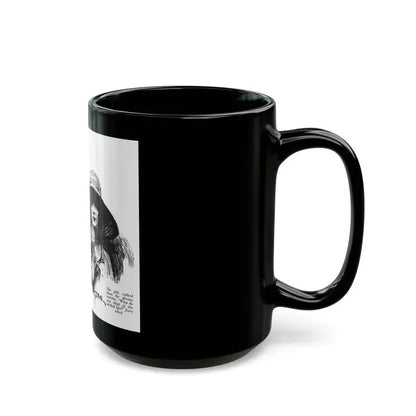 Free, White and Female (2), Collier's, February 25, 1928 - Black Coffee Mug - Go Mug Yourself