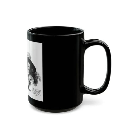 Free, White and Female (2), Collier's, February 25, 1928 - Black Coffee Mug - Go Mug Yourself