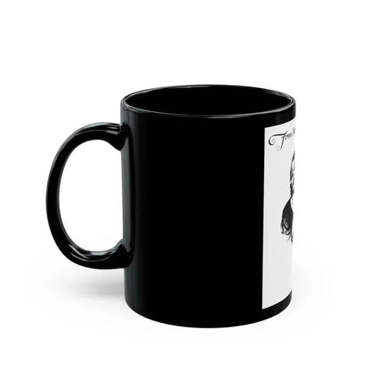 Free, White and Female (3), Collier's, March 3, 1928 - Black Coffee Mug - Go Mug Yourself