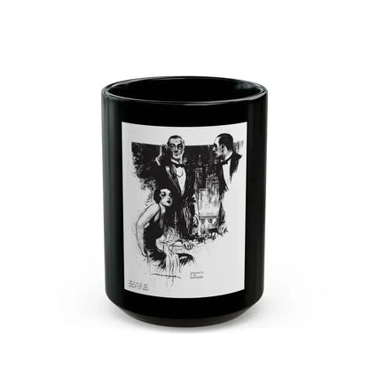 Free, White and Female (4), Collier's, March 3, 1928 - Black Coffee Mug 15oz - Go Mug Yourself