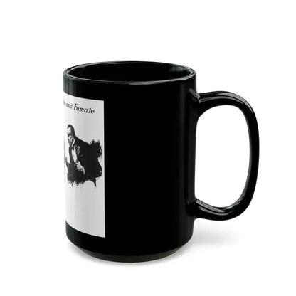 Free, White and Female (5), Collier's, March 10, 1928 - Black Coffee Mug - Go Mug Yourself