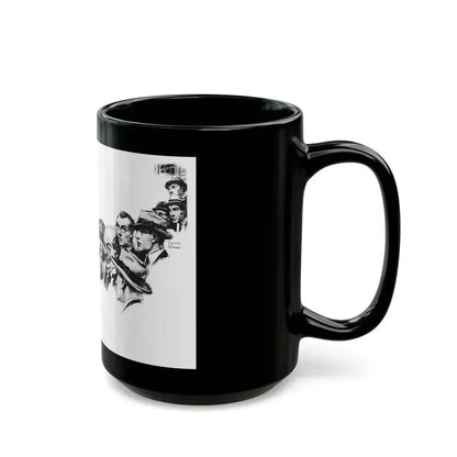 Free, White and Female (6), Collier's, March 24, 1928 - Black Coffee Mug - Go Mug Yourself