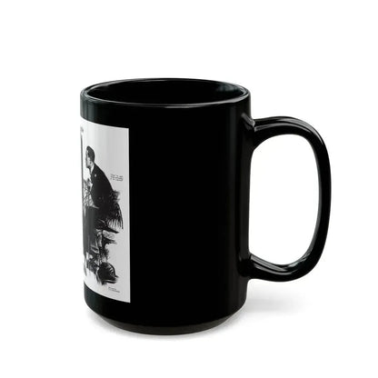 Free, White and Female (7), Collier's, March 31, 1928 - Black Coffee Mug - Go Mug Yourself