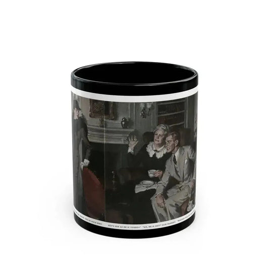 Free Woman (1), Redbook, December 1936 - Black Coffee Mug 11oz - Go Mug Yourself