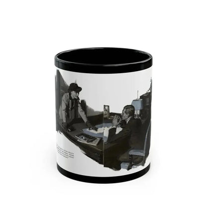 Free Woman (2), Redbook, December 1936 - Black Coffee Mug 11oz - Go Mug Yourself