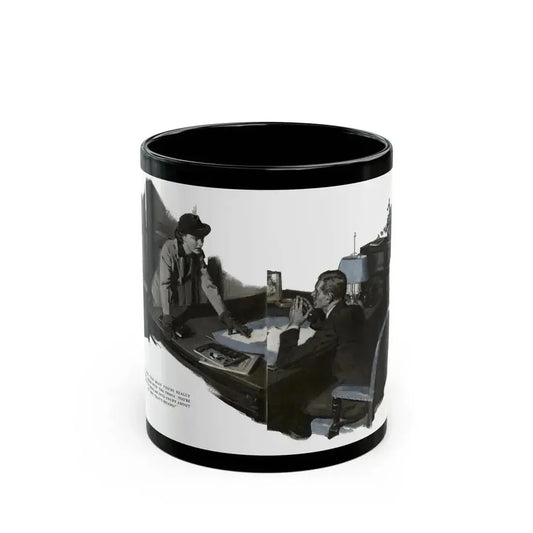 Free Woman (2), Redbook, December 1936 - Black Coffee Mug 11oz - Go Mug Yourself