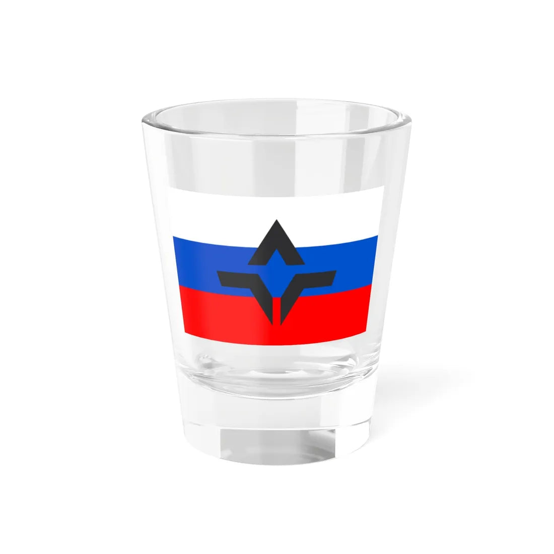 Freedom of Russia Legion flag 2023 variant (Russia) Shot Glass 1.5oz 1.5oz - Go Mug Yourself