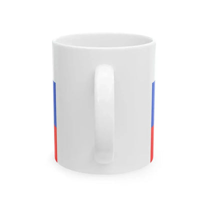 Freedom of Russia Legion flag 2023 variant (Russia) White Coffee Mug - Go Mug Yourself