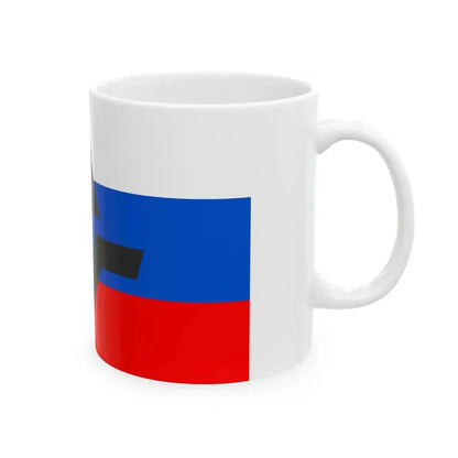 Freedom of Russia Legion flag 2023 variant (Russia) White Coffee Mug - Go Mug Yourself