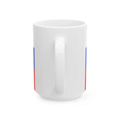 Freedom of Russia Legion flag 2023 variant (Russia) White Coffee Mug - Go Mug Yourself