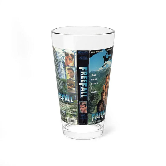 FREEFALL (VHS COVER) Pint Glass 16oz 16oz - Go Mug Yourself