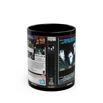 FREEJACK (VHS COVER) - Black Coffee Mug-11oz-Go Mug Yourself