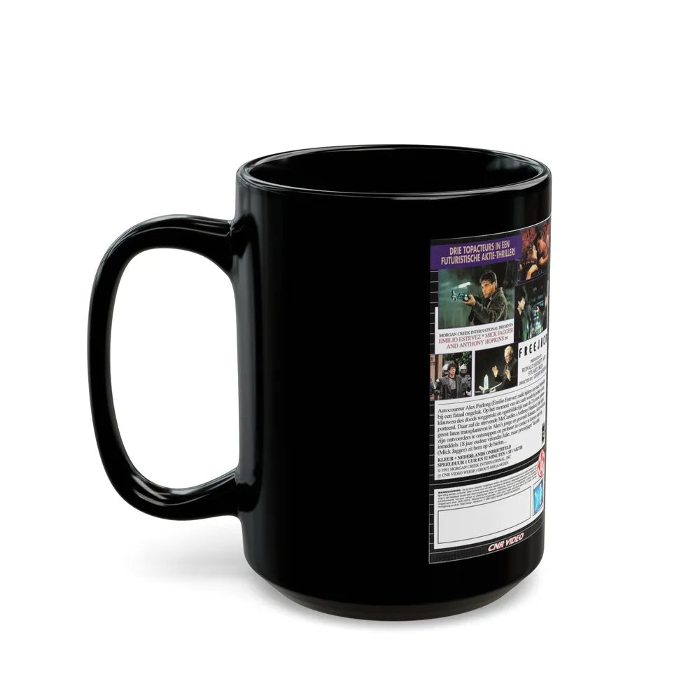 FREEJACK (VHS COVER) - Black Coffee Mug-Go Mug Yourself