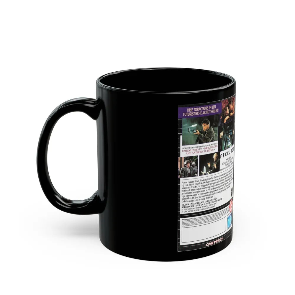 FREEJACK (VHS COVER) - Black Coffee Mug-Go Mug Yourself