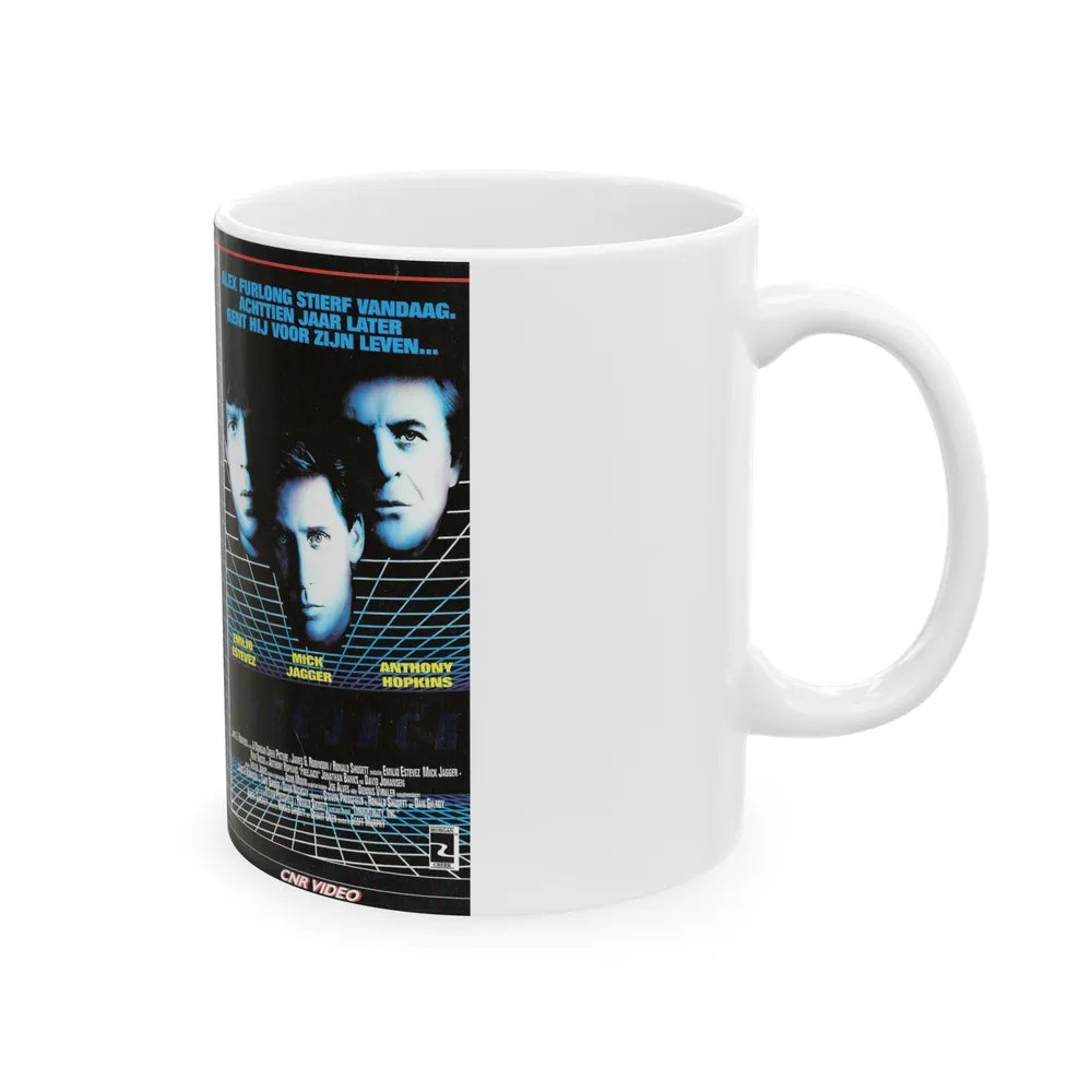 FREEJACK (VHS COVER) - White Coffee Mug-Go Mug Yourself