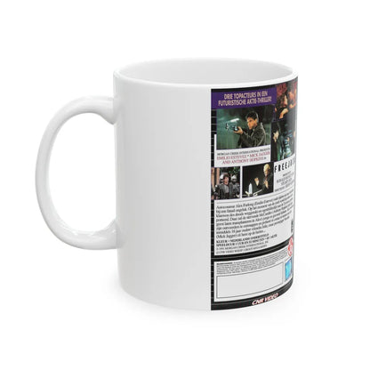 FREEJACK (VHS COVER) - White Coffee Mug-Go Mug Yourself