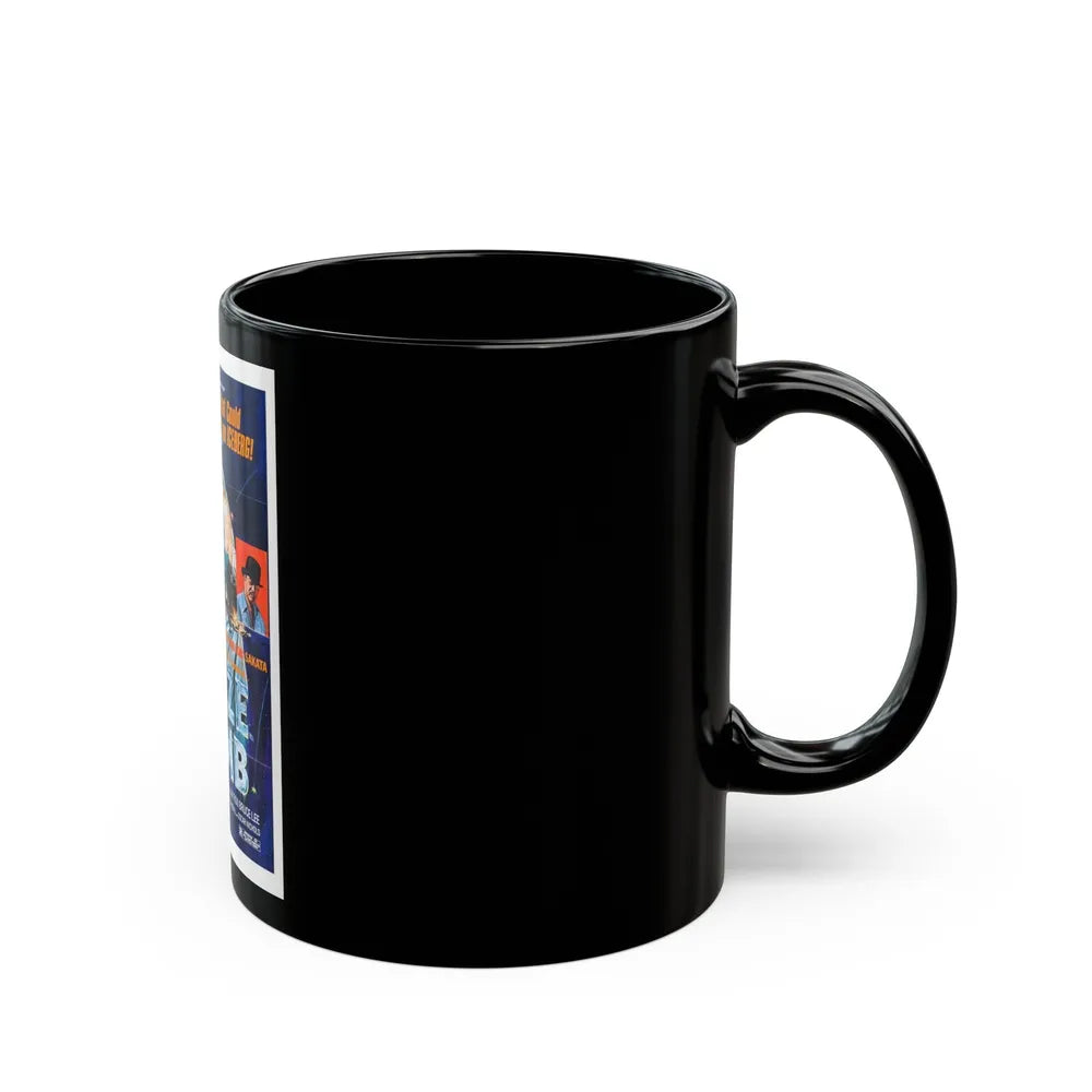 FREEZE BOMB (DEATH DIMENSION) 1978 Movie Poster - Black Coffee Mug-Go Mug Yourself