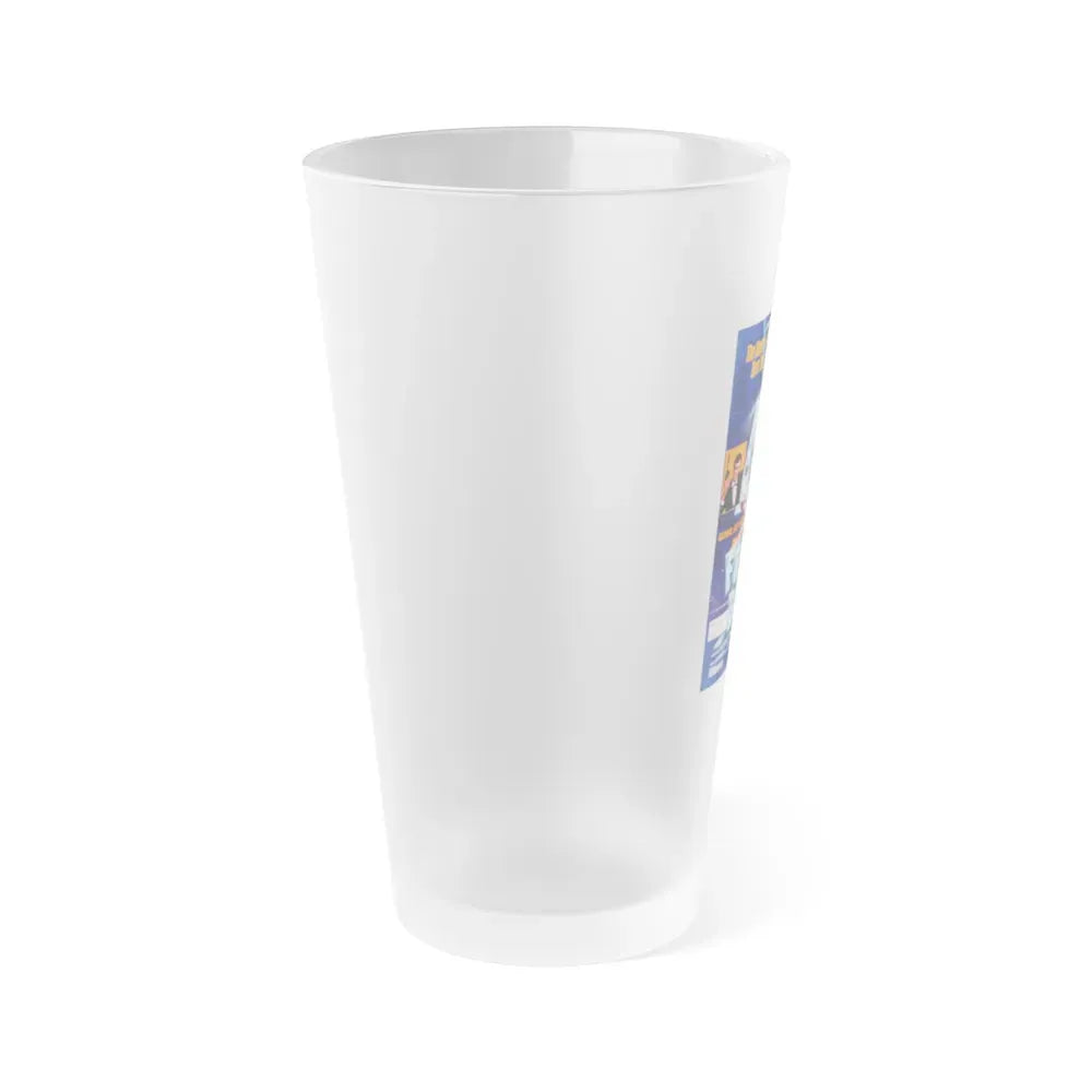 FREEZE BOMB (DEATH DIMENSION) 1978 Movie Poster - Frosted Pint Glass 16oz - Go Mug Yourself