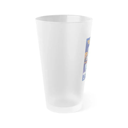FREEZE BOMB (DEATH DIMENSION) 1978 Movie Poster - Frosted Pint Glass 16oz - Go Mug Yourself
